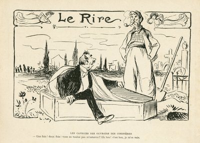 رسم توضيحي في Le Rire بواسطة لوسيان ميتيفيت