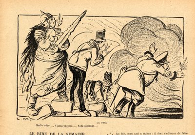 Le Rire rouge، Satirical in B&W بواسطة لوسيان ميتيفيت