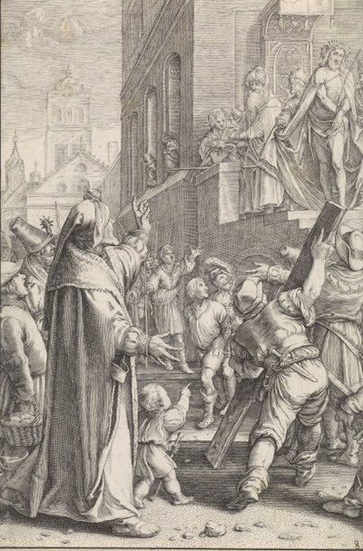 عرض المسيح للناس (Ecce Homo) العاطفة (عنوان المسلسل) بواسطة لودوفيكوس سيسيرام