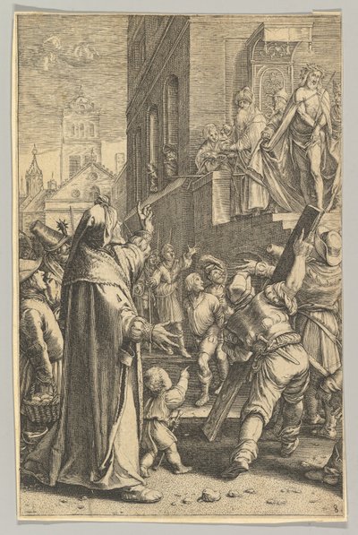 Ecce Homo ، من آلام المسيح ، كاليفورنيا. 1623. بواسطة لودوفيكوس سيسيرام
