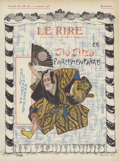 رسم توضيحي لـ Le Rire بواسطة لودفيج براون