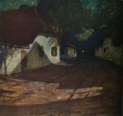 ليلة ضوء القمر ، c1900 ، 1905 بواسطة لودفيج ديتمان