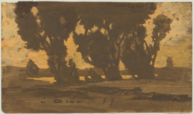 المراعي في مستنقعات داخاو بواسطة لودفيج ديل