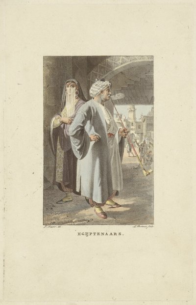 سكان مصر المصريون (العنوان على الشيء) بواسطة جاك كويبر