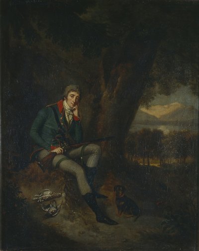 صورة للكونت نيكيتا بتروفيتش بانين 1770-1837 في فستان الصيد بواسطة لودفيج جوتنبرون