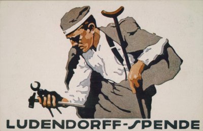 تبرع Ludendorff لمعاقي الحرب بواسطة لودفيج هولوين