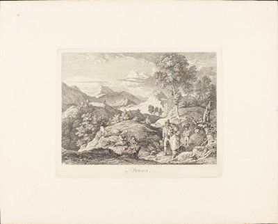 أوليفانو بواسطة Ludwig Richter