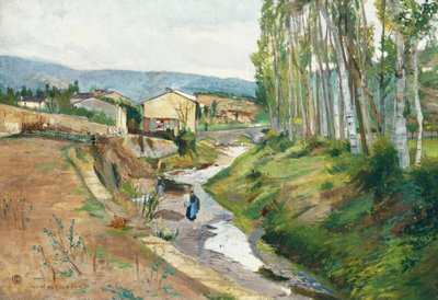 The Riccio farmhouses in Florence بواسطة لويجي ليفي
