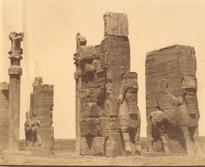 15 [بوابة كل الأمم ، برسيبوليس ، فارس] ، 1840 - 60. بواسطة لويجي بيسشي