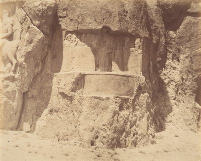 6 [ناكش رستم ، بالقرب من برسيبوليس] ، 1840-60. بواسطة لويجي بيسشي