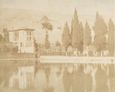 باغ تاكت شيراز 1858. بواسطة لويجي بيسشي