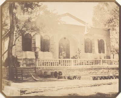 زرغيانده. منزل الوزير الروسي الريفي ، طهران ، 1858. بواسطة لويجي بيسشي