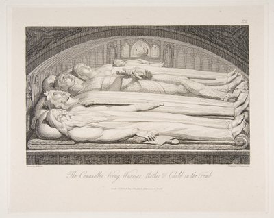 المستشار ، الملك ، المحارب ، الأم والطفل في القبر ، من القبر ، قصيدة ... ، 1 مارس 1813. بواسطة لويجي شيافونيتي