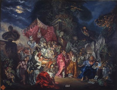الحيطة من الديوجين بواسطة Luis Paret y Alcazar