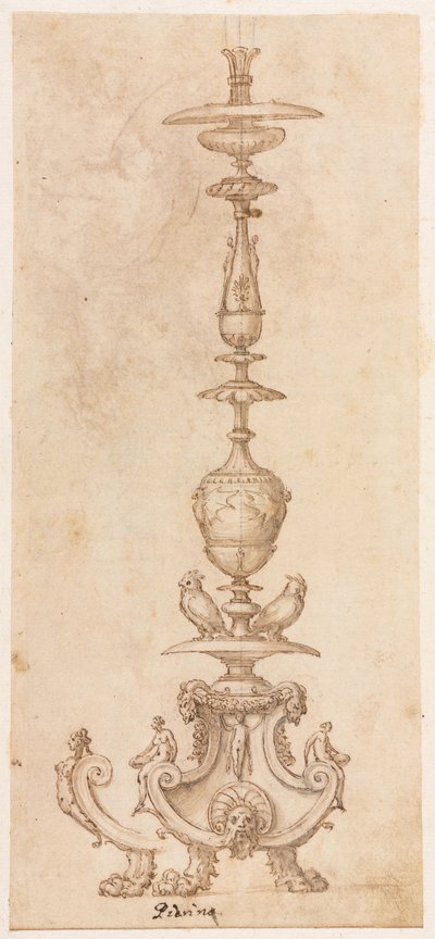 تصميم الشمعدان بواسطة Luzio Romano