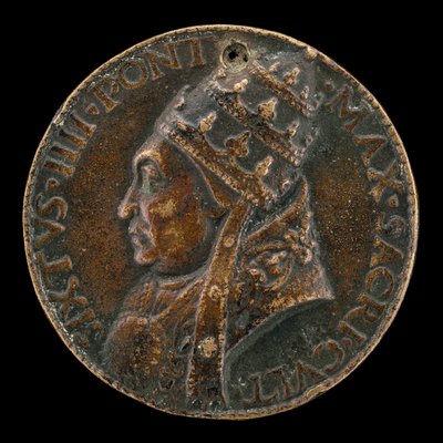 سيكستوس الرابع فرانشيسكو ديلا روفر ، 1414-1484 ، البابا 1471 [الوجه]. بواسطة ليسيبوس جونيور