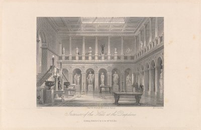 داخل القاعة في Deepdene بواسطة M. J. Starling