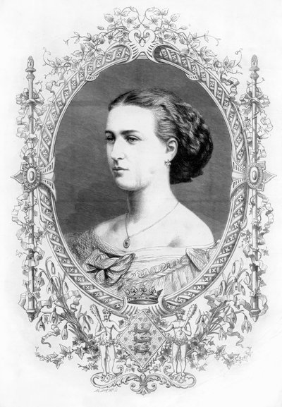 الأميرة الكسندرا 1844-1925 ، 1862. بواسطة جاكسون