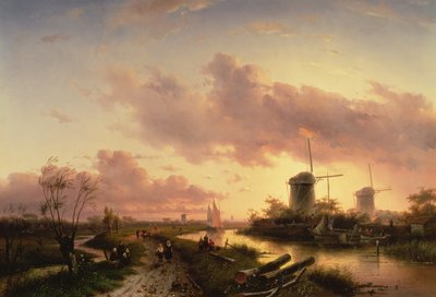مصب نهر بأرقام ترميم قارب ، القرن السابع عشر بواسطة Maerten Fransz van der Hulst