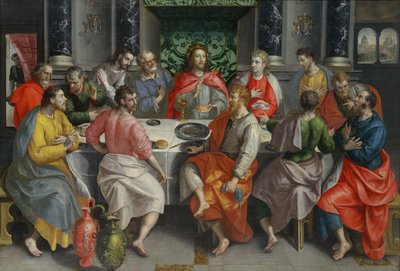 العشاء الأخير بواسطة Maerten Vos de
