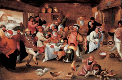 مشروبات الملك بواسطة Maerten van Cleve
