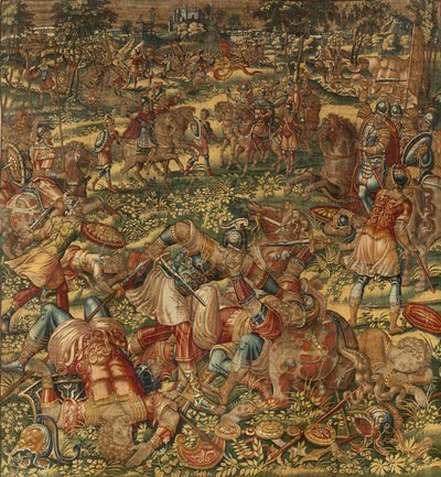 قصة جدعون ، أواخر القرن السادس عشر (الحرير والصوف) بواسطة ميرتن فان هيمسكرك