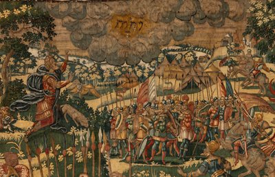 قصة جدعون ، أواخر القرن السادس عشر (الحرير والصوف) بواسطة ميرتن فان هيمسكرك