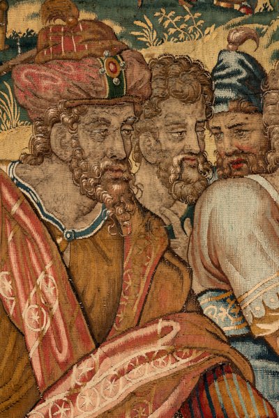 قصة جدعون ، أواخر القرن السادس عشر (الحرير والصوف) بواسطة ميرتن فان هيمسكرك