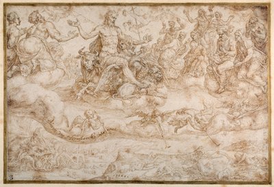 The triumph of Christ بواسطة ميرتن فان هيمسكرك