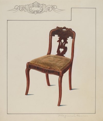 كرسي ، ج. 1936. بواسطة ماغنوس س.فوسم