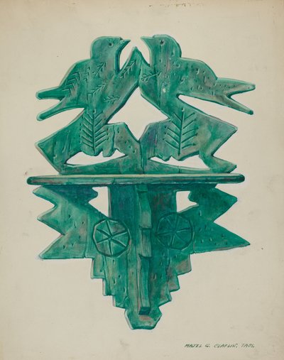 رف الطيور ، ج. 1940. بواسطة ماجل ج
