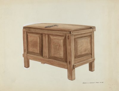 صندوق الحبوب ، ج. 1937. بواسطة ماجل ج