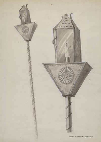 فانوس الموكب التائب ، ج. 1937. بواسطة ماجل ج