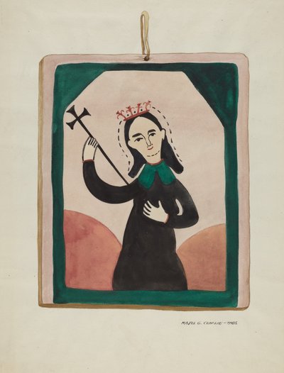 العذراء Altarpiece ، c. 1937. بواسطة ماجل ج