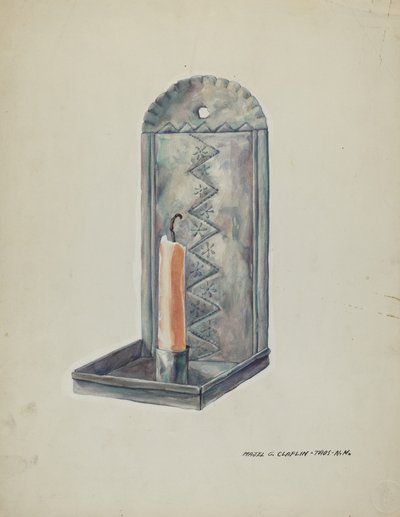 الشمعدان القصدير ، 19351942. بواسطة ماجل ج