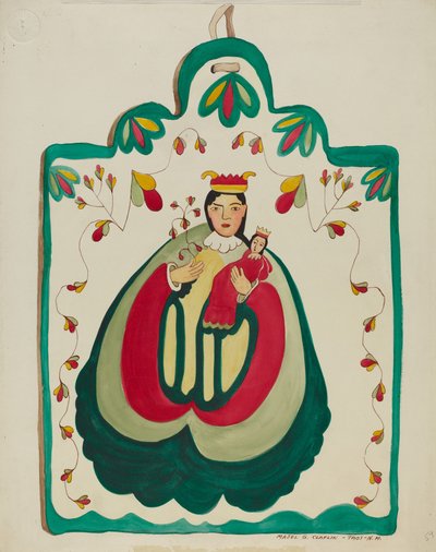 مذبح خشبي ، القديس أنطونيوس ، ج. 1937. بواسطة ماجل ج