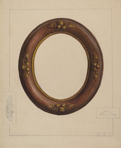 إطار الصورة ، ج. 1936. بواسطة مانويل جي رونيان