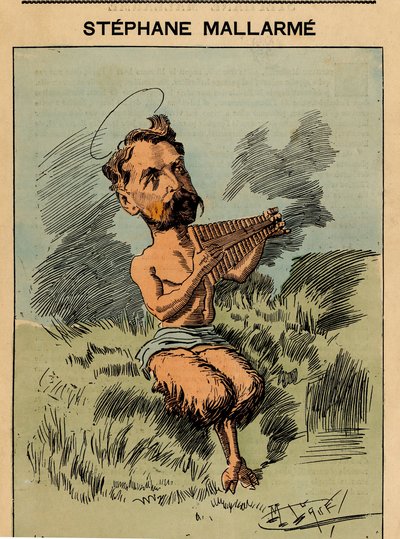 غلاف رجال اليوم ، العدد 296 ، رسم توضيحي لمانويل لوك (1854-1919): فاونا ، ستيفان مالارم (1842-1898) بواسطة مانويل لوك