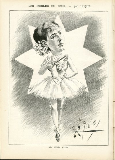 رسم لمانويل لوك (1854-1919) في لا كاريكاتور (1880) بواسطة مانويل لوك