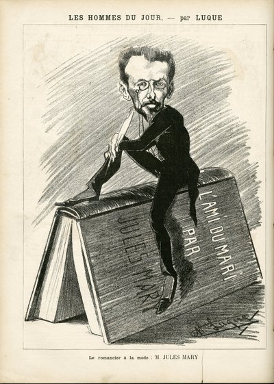 رسم لمانويل لوك (1854-1919) في لا كاريكاتور (1880) بواسطة مانويل لوك