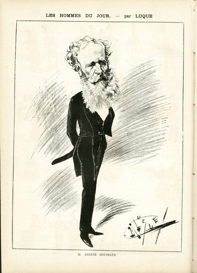 رسم توضيحي لمانويل لوكي (1854-1919) في لا كاريكاتور (1880) بواسطة مانويل لوك