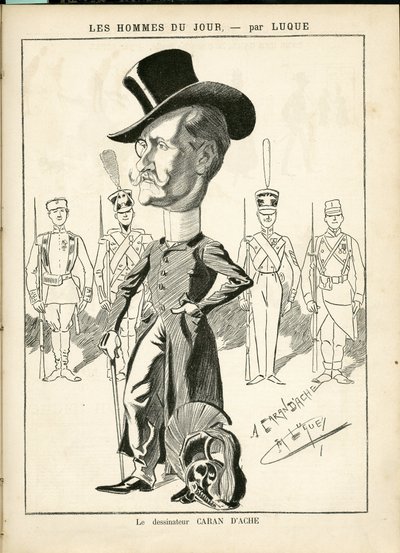 الكاريكاتير (1880) بواسطة مانويل لوك