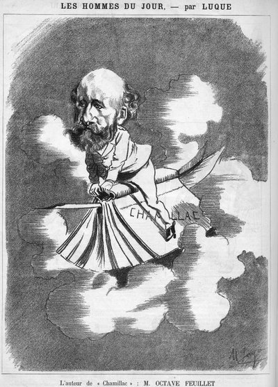 أوكتاف فوييه (1821-1890) كاتب فرنسي. بواسطة مانويل لوك