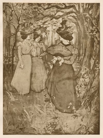 Menuet dAutomne ، 1898. بواسطة مانويل روبي