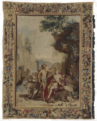 باخوس وأريادن Bacchus en Ariadne دي ميتامورفوسين فان أوفيديوس (عنوان المسلسل) بواسطة شارل دي لافوس (منسوب إلى)