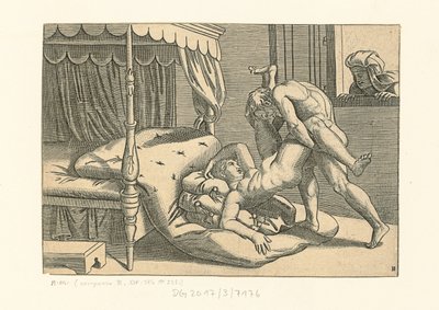 أنا مودي. المركز 9، 1530-1540. بواسطة ماركانتونيو ، ريموندي