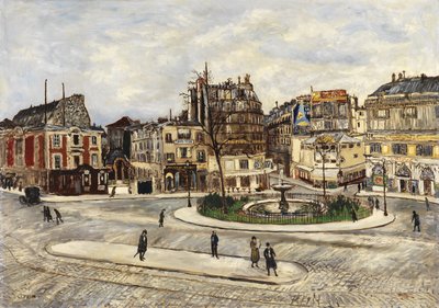 مكان Pigalle ، ج .1924 بواسطة مارسيل ليبرين