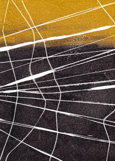 بدون عنوان، 2024 (مشمع على ورق) بواسطة ماركو كامبيديلي