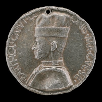 بارتولوميو كوليوني من بيرغامو ، 1400-1475 ، كوندوتيير [الوجه] ، 1454 أو بعده. بواسطة ماركو جويدزاني
