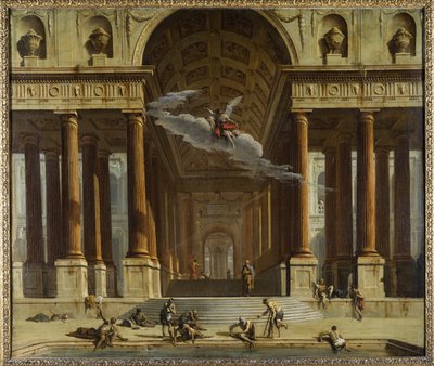 The Pool of Siloam, c.1711-16 (oil on canvas) بواسطة ماركو ريتشي